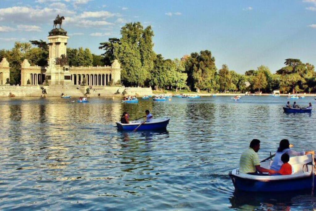 Por los Pasos de Goya, Parque Retiro Madri Exterior foto